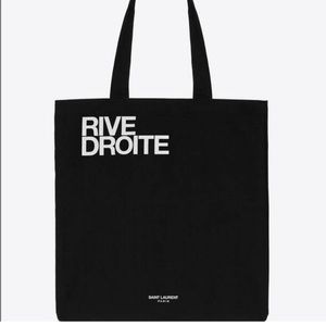 Rive Droite Saint Laurent Book Tote
